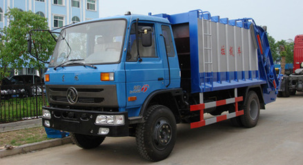 隨州垃圾車銷售點代理商現車供應，湖北程力專用汽車展銷渠道